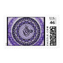 OM SYMBOL OF ABSOLUTE POSTAGE STAMPS