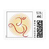 OM symbol - Postage