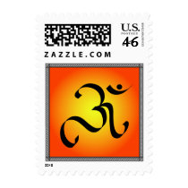 OM symbol Postage Stamp