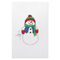 Oma Snowma stationery by planetconnie Oma Snowma stationery