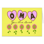 "Oma You Are Loved"---Mother's Day Gifts Greeting Cards