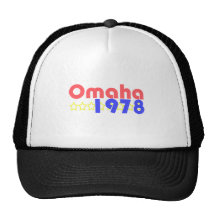 Omaha 1978 mesh hat