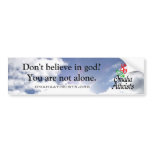 Omaha Atheist Bumper Sticker