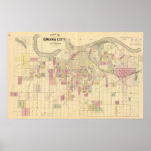 Omaha City, Nebraska Poster