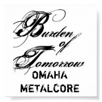 Omaha Metalcore Poster posters