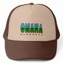 OMAHA NEBRASKA MESH HATS