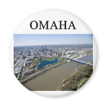 OMAHA nebraska Magnets