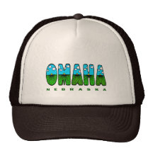 OMAHA NEBRASKA MESH HATS