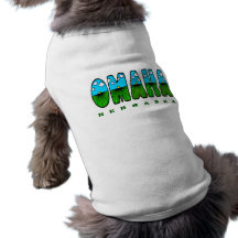 OMAHA NEBRASKA PET TEE SHIRT