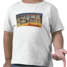 Omaha, NebraskaLarge Letter ScenesOmaha, NE Tee Shirt