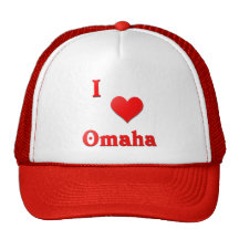Omaha -- Red Trucker Hats