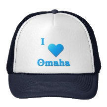 Omaha -- Sky Blue Mesh Hats