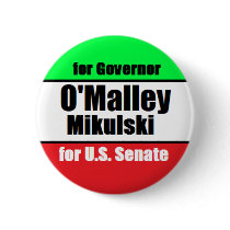 O'Malley Mikulski Button
