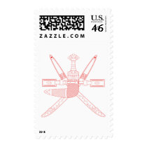 Oman coat of arms postage by sergemayifuila Oman coat of arms postage