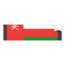 Oman Flag bumper stickers