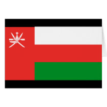 Oman Flag cards