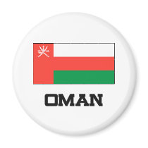 Oman Flag magnets by tshirtshirts Oman Flag magnets