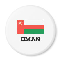 Oman Flag magnets by tshirtshirts Oman Flag magnets
