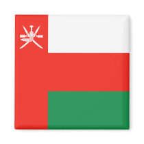 Oman Flag Magnet by FlagAndMap Oman Flag Magnet