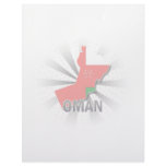 Oman Flag Map 2.0 Customized Letterhead