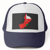 Oman flag map hat