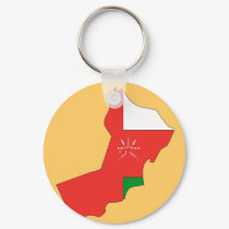 Oman flag map keychains by FlagStore Oman flag map keychains