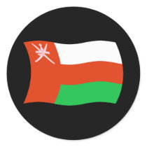 Oman Flag Sticker by livingflags Oman Flag Sticker