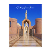 oman greetings post cards