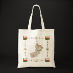 Oman Map Flag Border Bag