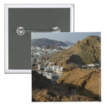 Oman, Muscat, Ruwi/Al Hamriyah. View of Ruwi / Button
