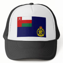 Oman Naval Ensign Trucker Hats