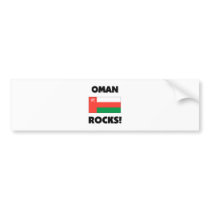 Oman Rocks bumper stickers