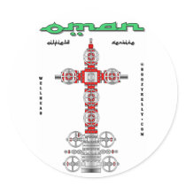 Oman,Well Head,Oil Field Sticker,Oil, Oil Rigs