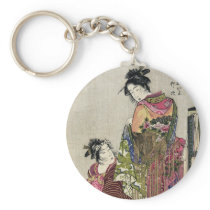 Omando – Ogie Oiyo and Takeji by Utamaro Keychains