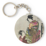 Omando – Ogie Oiyo and Takeji by Utamaro keychains