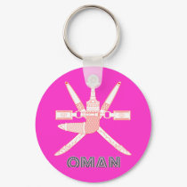 Omani Emblem keychains by FlagStore Omani Emblem keychains