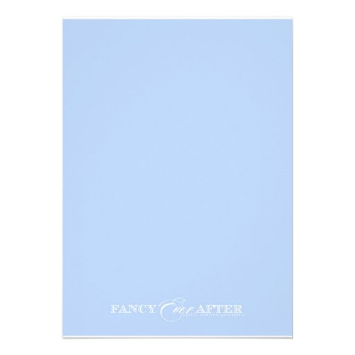 Ombre Chevron Wedding Custom Invite