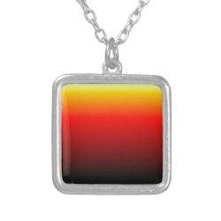 Ombre Sunset Personalized Necklace