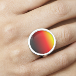 Ombre Sunset Photo Rings