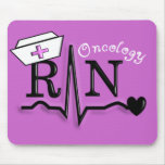 Omcology Nurse  RN Gifts QRS Design Mousepads
