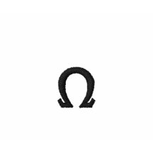 Omega, .... Add your greek alphabets