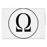 Omega Greeting Cards