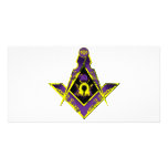 Omega Master Mason Personalized Photo Card