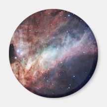 Omega nebula a flash of light refrigerator magnets
