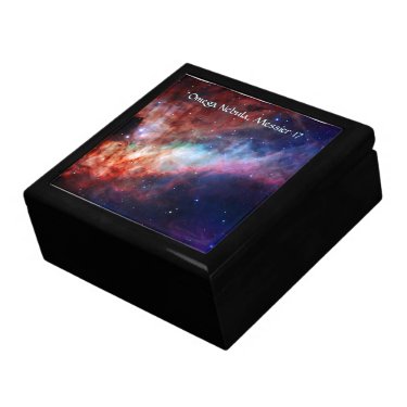 Omega Nebula, Messier 17 - Trinkets and Treasures Keepsake Box