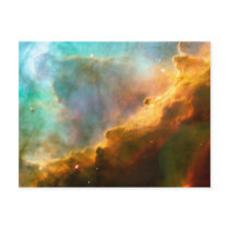 Omega Nebula Stellar Nursery Postcard