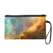 Omega Nebula Stellar Nursery Wristlet Purses