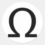 Omega Sticker