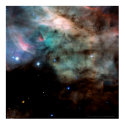 Omega (Swan) Nebula 12x12 (13x13) posters