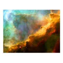 Omega / Swan Nebula (Hubble Telescope) Postcards